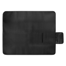 Blanket square crni 3